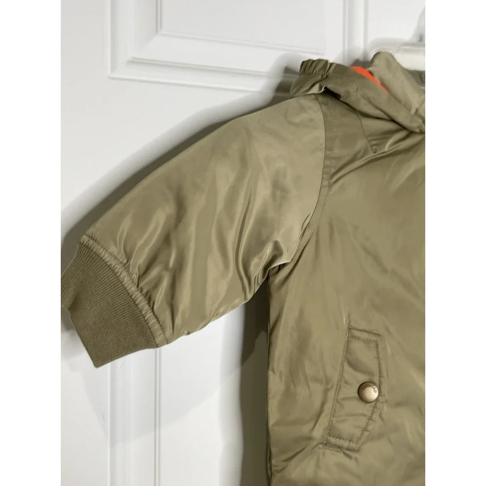 NWT Authentic Baby Gap 6-12 Mth Warmest Water Repellent Winter Flight Snowsuit
